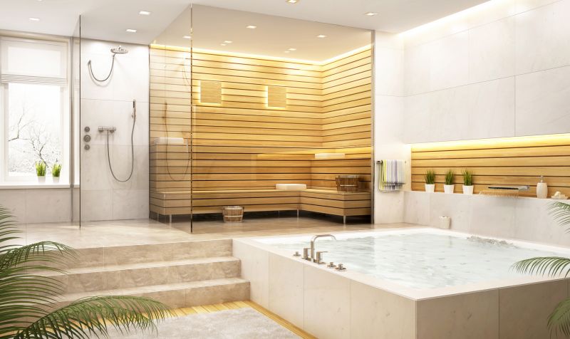 Spa-Style Shower Area